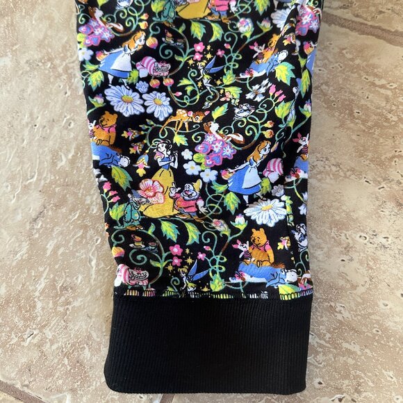 VERA BRADLEY DISNEY RIBBED JOGGER PAJAMA PANTS:NWT DISNEY CLASSICS ON THE GREEN - Picture 6 of 11